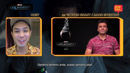 Movie Interview: Moon Knight Exclusive with Oscar Isaac