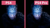 Hellblade: Senua's Sacrifice - PS4 gegen PS4 Pro im 30 und 60 fps Modus