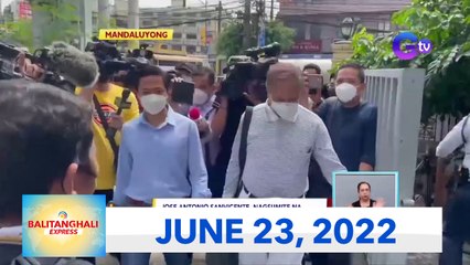 Balitanghali Express: June 23, 2022