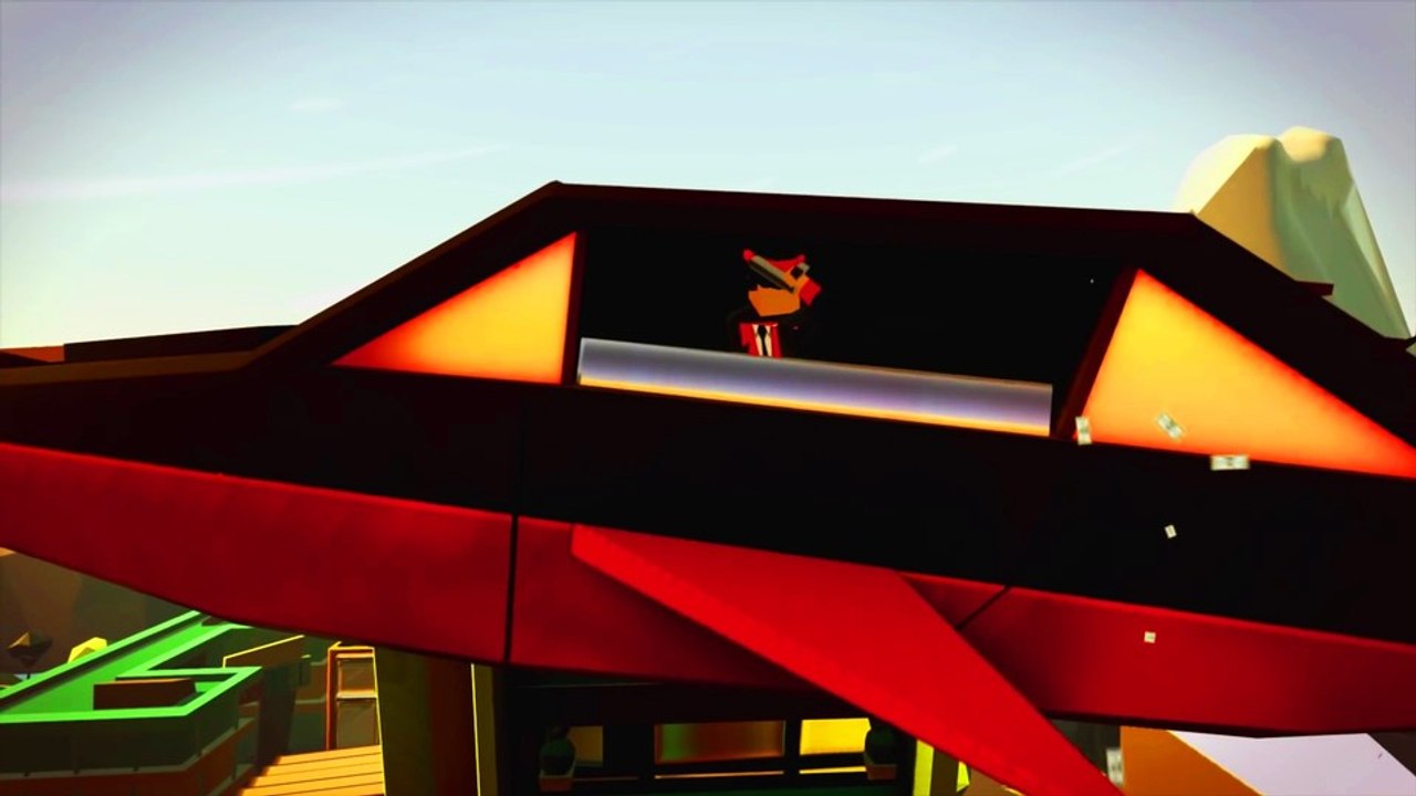 Giant cop: justice above all - vorstellungs-trailer zur vr-verbrecherjagd