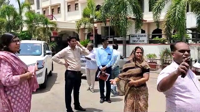 महापौर और आयुक्त नाला सफाई से नाखुश...छह घंटे घूमे, नहीं मिले अच्छे हालात