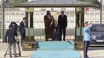 Cumhurbaşkanı Erdoğan, Suudi Arabistan Veliaht Prensi Selman’ı resmi törenle karşıladı