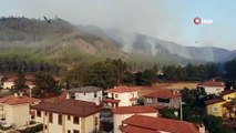 Marmaris'teki orman yangını  3. gününde sürüyor