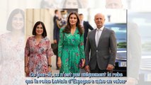 Letizia d'Espagne printanière - elle ressort sa robe préférée