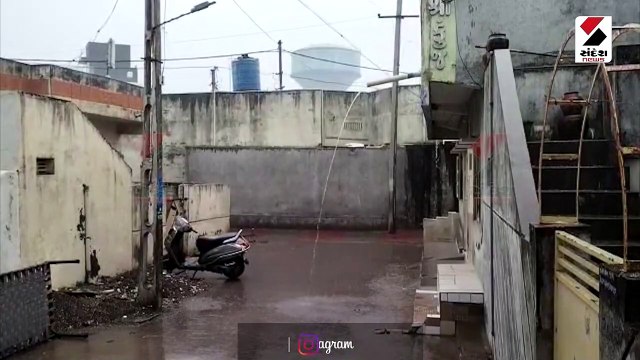 રાજકોટના ગોંડલ શહેરમાં વરસાદી માહોલ જામ્યો