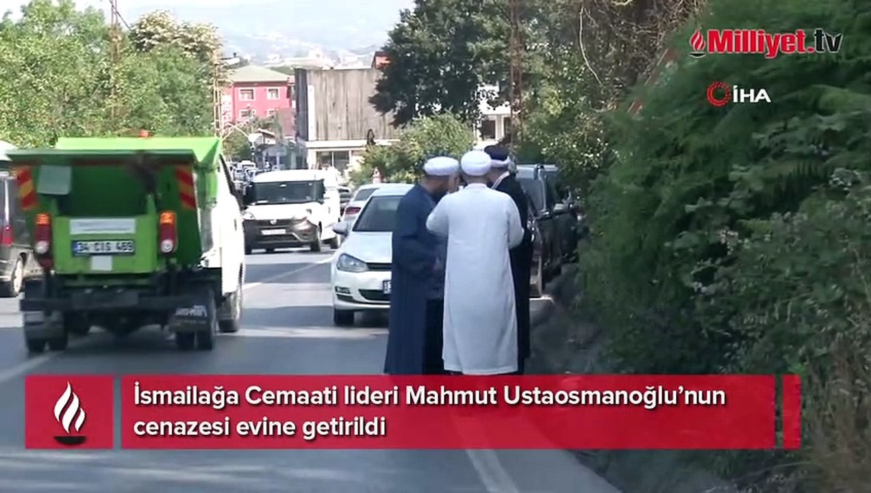 Mahmut Ustaosmanoğlu'nun evine akın ettiler