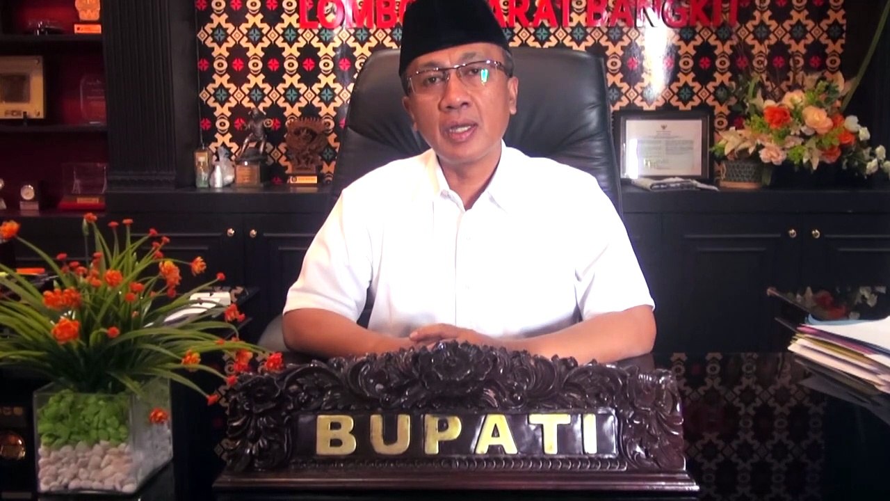 BUPATI LOBAR BERI UCAPAN SELAMAT HARI BHAYANGKARA KE 76