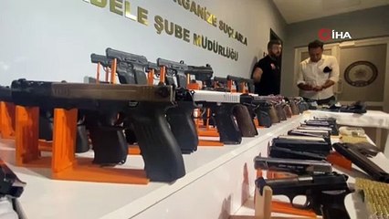 Bursa tarihinde tek seferde ele geçirilen en fazla silah operasyonu