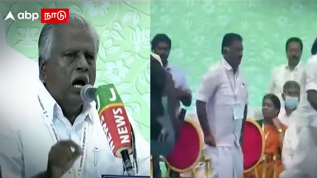 OPS Angry :எடப்பாடி எடப்பாடி என்று முழங்கிய முனுசாமி!டென்ஷனான ஓபிஎஸ்!