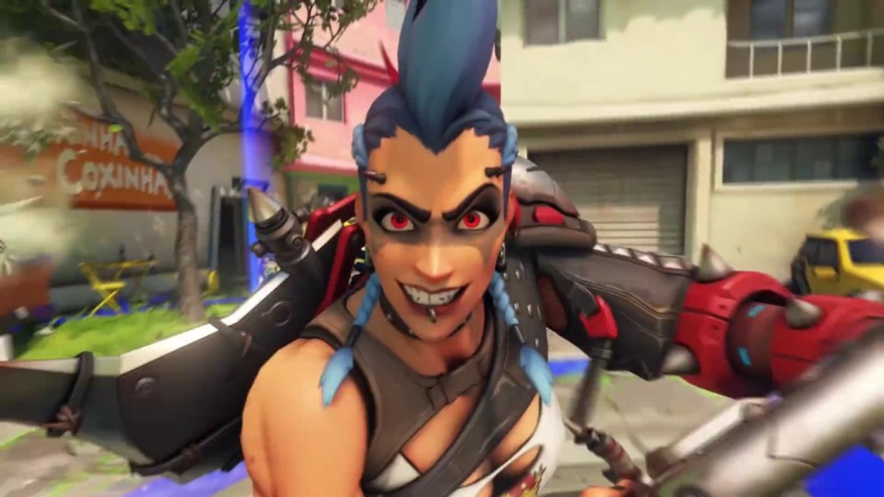 Overwatch 2 goes Mad Max: Die neue Heldin Junker Queen zeigt alle ihre Skills im Trailer