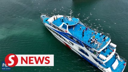 Unique island tour in east China