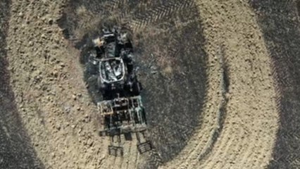 Los daños del fuego en Navarra, a vista de dron