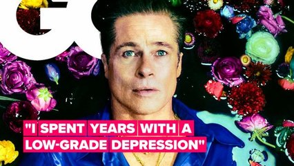 Brad Pitt talks depression and being in the last leg of his film career