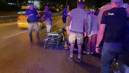 Maltepe'de cip ile ticari araç çarpıştı: Yaralı var