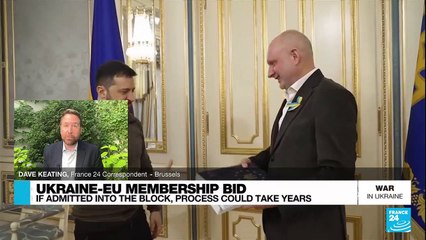Ukraine membership bid: EU leaders hold key summit on Kyiv's path to accession