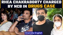 Sushant Singh Rajput Case: Rhea Chakraborty charged by NCB in drugs case | Oneindia news *News