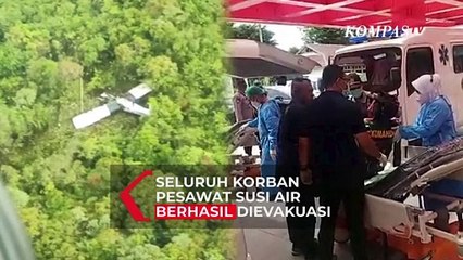7 Korban Pesawat Susi Air Kecelakaan di Papua Berhasil Dievakuasi, Dirawat di RSUD Timika