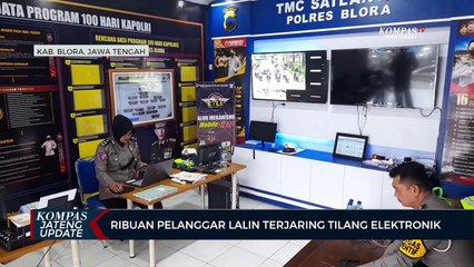 Ribuan Pelanggar Lalin Terjaring Tilang Elektronik
