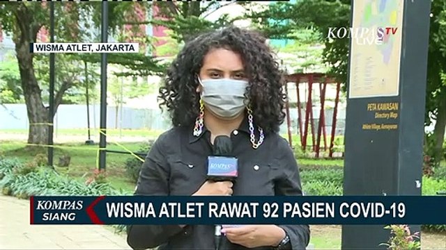 Hari Ini, RSDC Wisma Atlet Kemayoran Rawat 92 Pasien Covid-19!