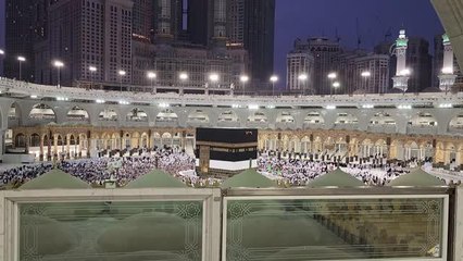 Mekke'ye ulaşan hacı adayları, ibadetlerine başladı