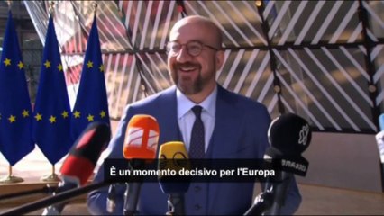 Ue, Michel: fiducioso su concessione status candidato a Ucraina