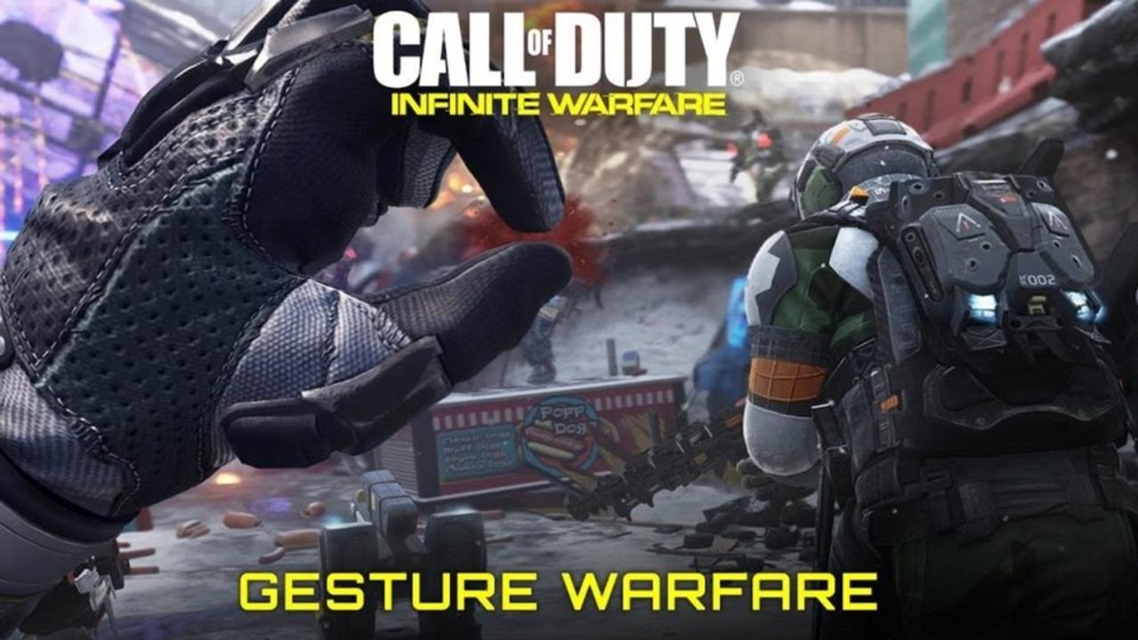 Call of Duty: Infinite Warfare - Gameplay-Trailer zum bekloppten 'Gesture Warfare'-Modus lässt Köpfe platzen