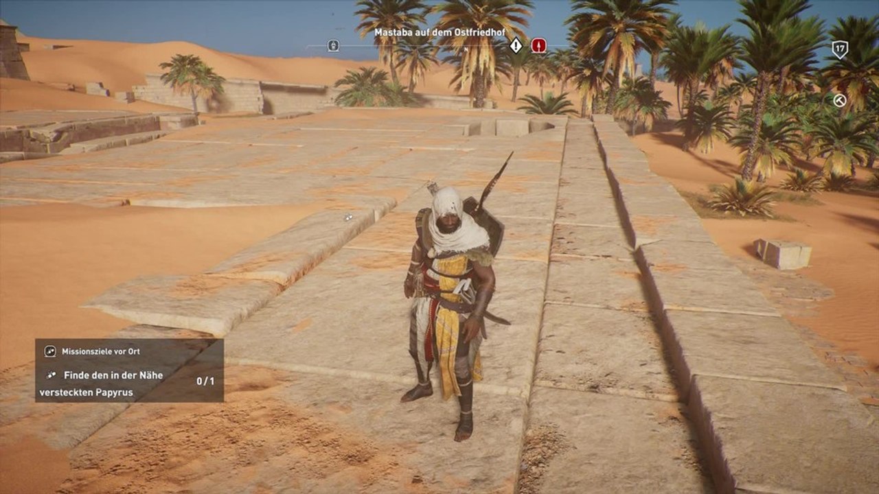 Assassin's Creed: Origins - Papyrusrätsel »Steinpilze« in Giza: Fundort & Lösung