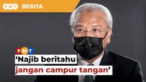 Najib beritahu saya jangan campur tangan dalam 1MDB, kata bekas menteri