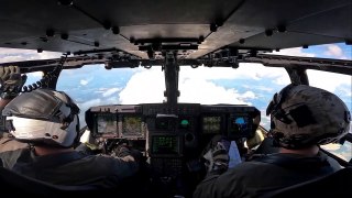 MV-22 Cockpit view