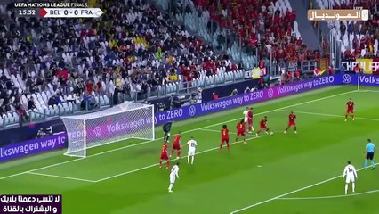ملخص كامل مباراة فرنسا و بلجيكا اليوم ؛ مبارة مجنونة هدف عااااااااااااالميييييييييي لبنزيما