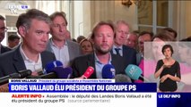 Boris Vallaud élu président du groupe PS à l'Assemblée nationale