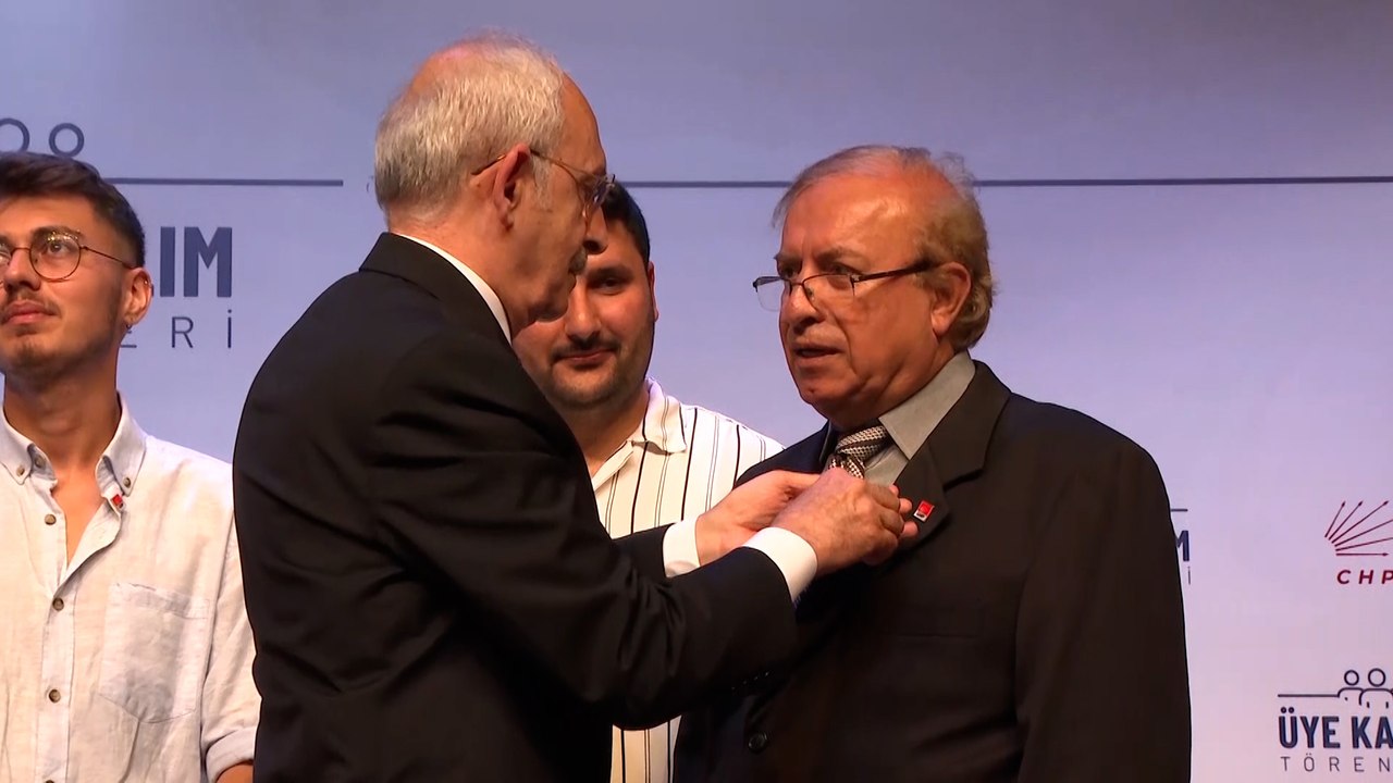 Kılıçdaroğlu, Toplu Üye Katılım Töreni'nde konuştu