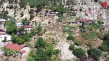 Toprak kayması sonrası harekete geçildi: 5 ev boşaltıldı