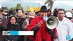 Thousands march in Quito after night of Ecuador protest violence