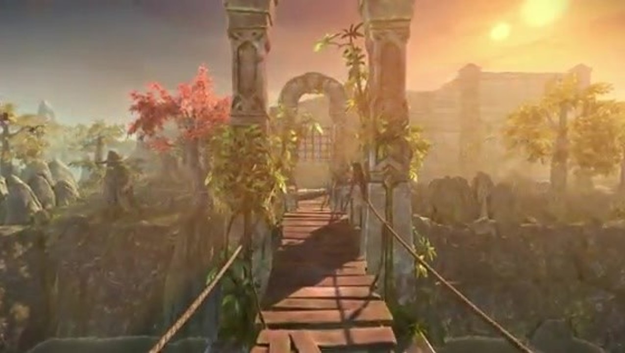 Outcast. second contact - trailer: das letzte gebiet okaar in neuer grafik