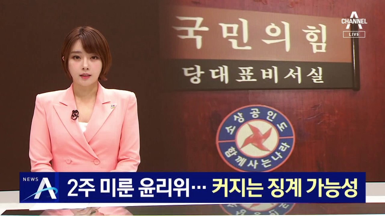 결정 2주 미룬 국힘 윤리위…커지는 이준석 징계 가능성