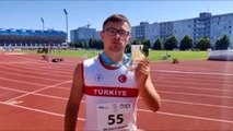 Son dakika haberleri | Özel sporcu Emirhan Akçakoca, dünya rekoru kırdı, 3 altın madalya kazandı