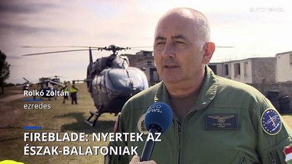 Légi háború a Balatonnál - 5 ország 550 katonája gyakorlatozott a Fire Blade égisze alatt