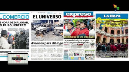 En Clave Mediática 23-06: Protestas en Ecuador rinden tributo a los fallecidos