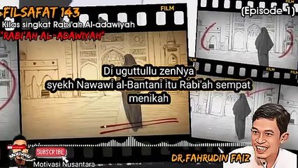 Rabi'ah al'adawiyah ( Eps 1) kilas singkat Rabi'ah al'adawiyah.?? #motivasi #filsafat #fahrudin faiz