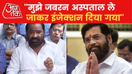 Forcibly taken to hospital: Nitin Deshmukh on Shinde