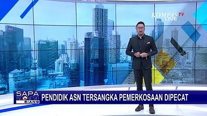 Tegas! ASN Tenaga Pengajar Dipecat karena Kasus Pemerkosaan