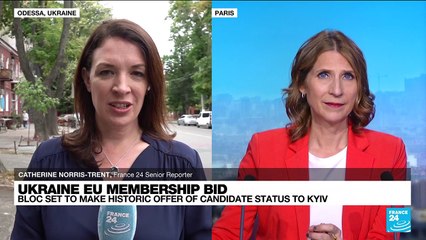 'All eyes on EU': Ukraine 'waiting for green light' on candidacy