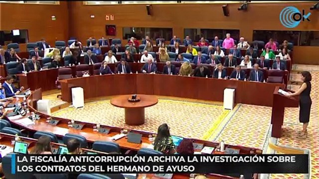 La Fiscalía Anticorrupción archiva la investigación sobre los contratos del hermano de Ayuso