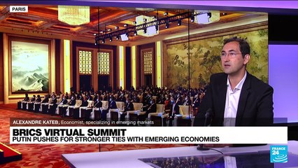 Putin calls on BRICS nations to cooperate in face of West's 'selfish actions'