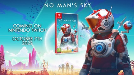 Télécharger la video: Tráiler y fecha de lanzamiento de No Man's Sky en Nintendo Switch con Bandai Namco