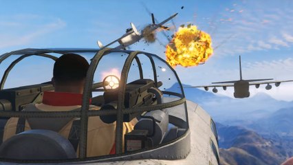 GTA Online - Gameplay-Trailer zeigt rasante Luftkämpfe aus dem "Smuggler's Run"-Update