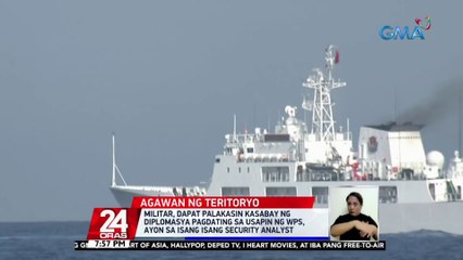 Nat'l Security Adviser Esperon Jr.: dapat sinasabayan ng aksyon ang mga protesta para ipakita na handa ang Pilipinas na ipaglaban ang mga teritoryo | 24 Oras