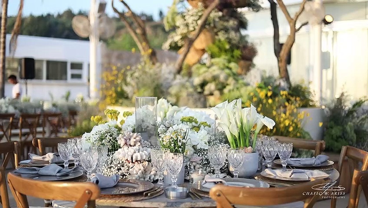 CHAFIC W. ARISS Photography Presents : NAJWAN & ALI WEDDING 04-06-2022 - SETTINGS