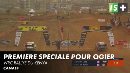 La première spéciale pour Ogier - WRC Rallye du Kenya